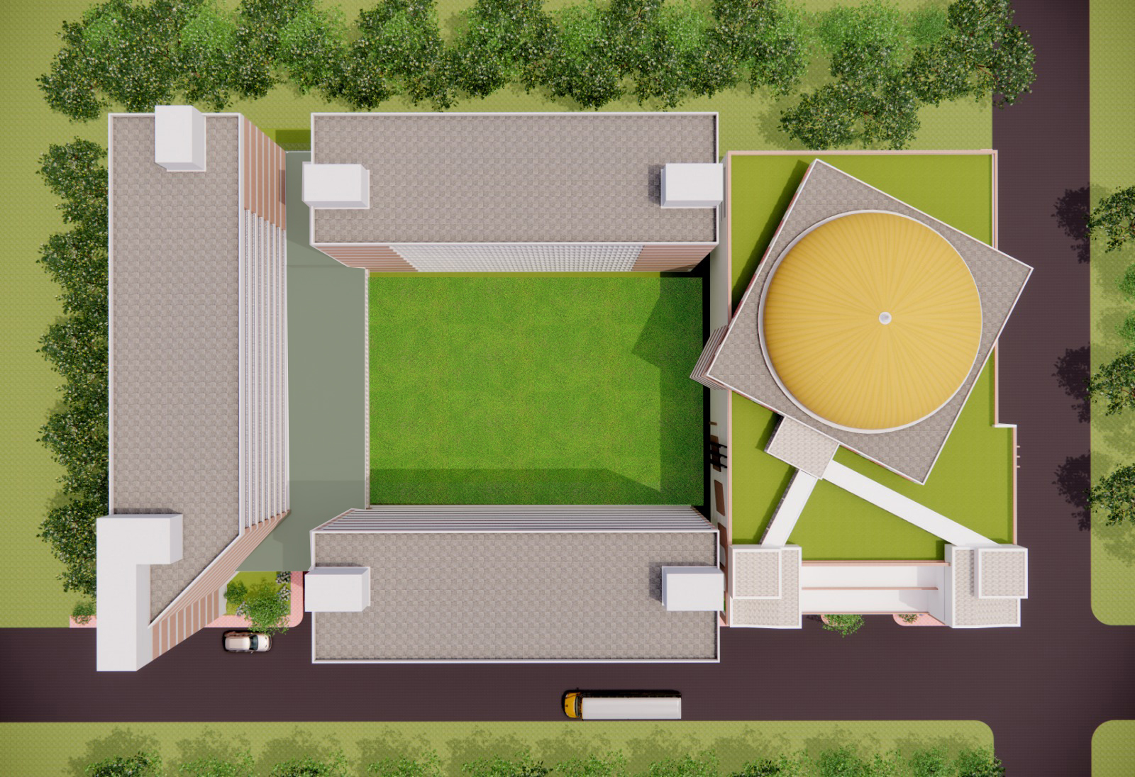 Aerial view